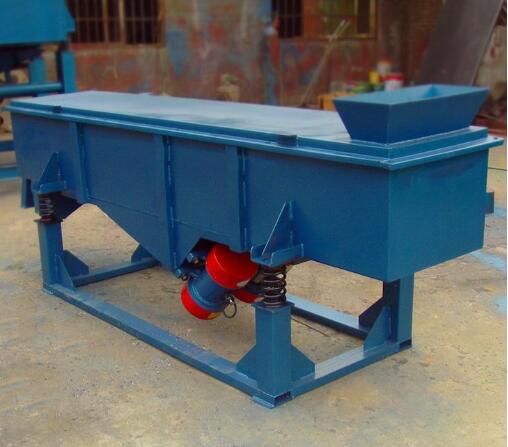 直線(xiàn)篩的電機夾角和篩機